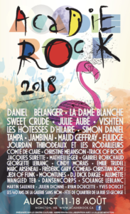 Le Festival Acadie Rock dévoile la programmation de sa 7ème édition!