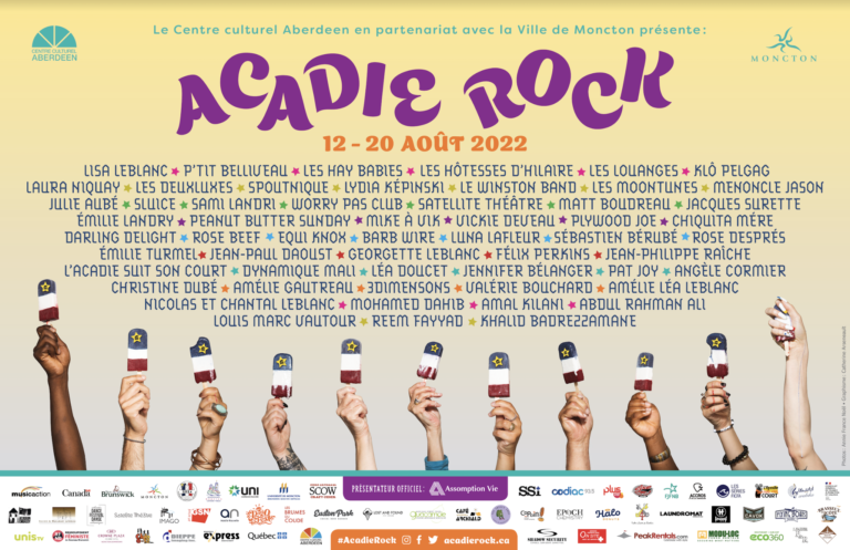 Festival Acadie Rock 2022 : une 11e édition boostée à la programmation diversifiée